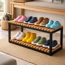 3-Compartment Shoe Cabinet